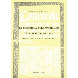 La Concòrdia dels Apotecaris de Barcelona de 1511